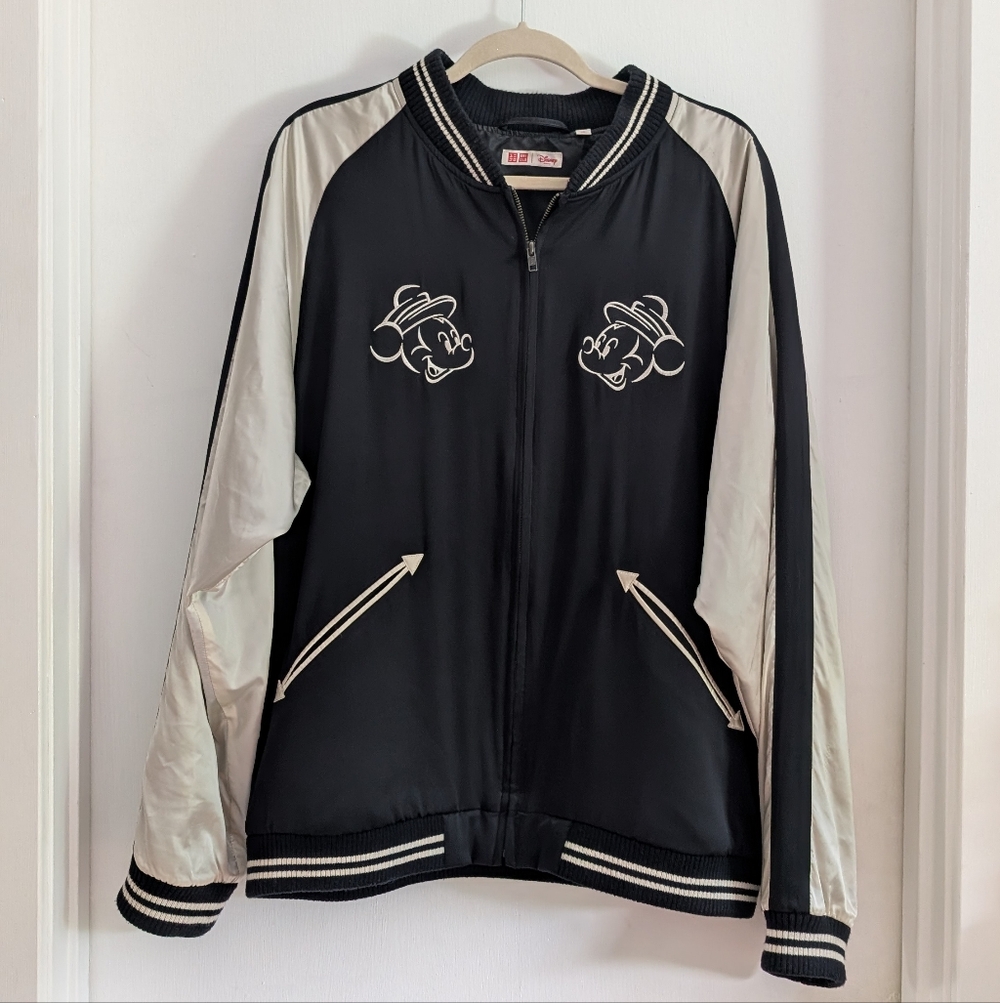 Uniqlo x Disney Tokyo Sukajan Souvenir Jacket Mickey Mouse - XL